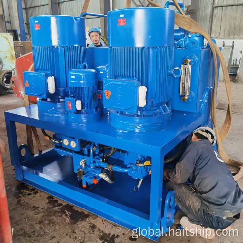 Electric Hydraulic Winch Long-term supply of Marine hydraulic pump station Factory